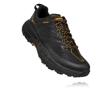 Hoka One One Speedgoat 4 GORE-TEX Homem - Tenis Corrida Trilha Cinzentas Escuro / Cinzentas Escuro |